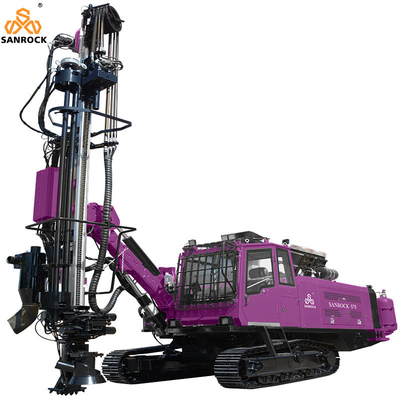 Equipamento de perfuração DTH integrado Profundidade 28m Máquina de perfuração hidráulica de mineração