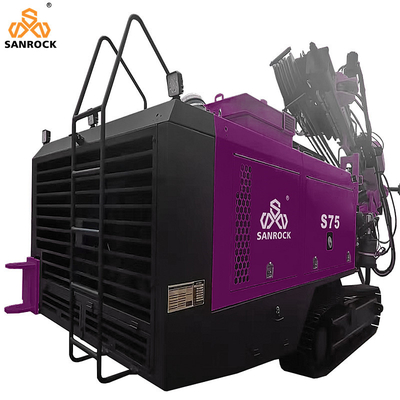 Máquina de perfuração automática com sistema de mudança de vara Máquina de mineração integrada Máquina de perfuração portátil DTH