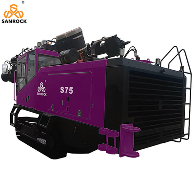 SANROCK Recolha de poeira DTH Rig de perfuração Equipamento de mineração Máquina de perfuração hidráulica Rig de perfuração integrada