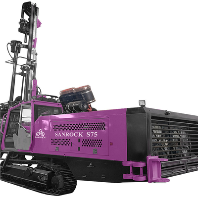 Equipamento de perfuração DTH integrado Profundidade 28m Máquina de perfuração hidráulica de mineração