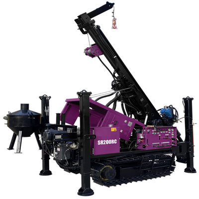 Equipamento do núcleo da plataforma de perfuração Torque rotativo 6000N. M Máquina de perfuração hidráulica de circulação inversa
