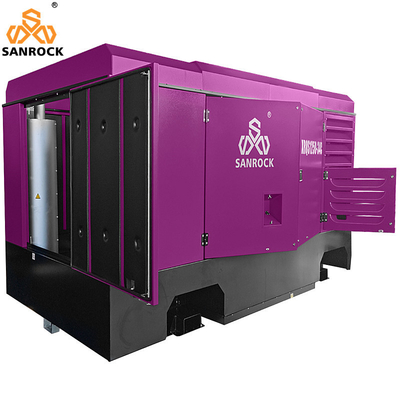 35m3/min SANROCK Compressor de ar de parafuso portátil Máquina de mineração Compressor de ar de parafuso acionado diretamente Para venda