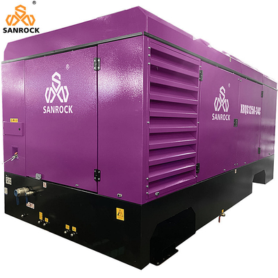 Compressor de ar de parafuso Compressor de dois estágios Compressor de alta pressão Compressor de ar de parafuso Máquina para poço de água