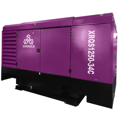 1750rpm Velocidade Compressor de ar de parafuso de alta pressão Compressor de ar portátil Máquina para poço de água