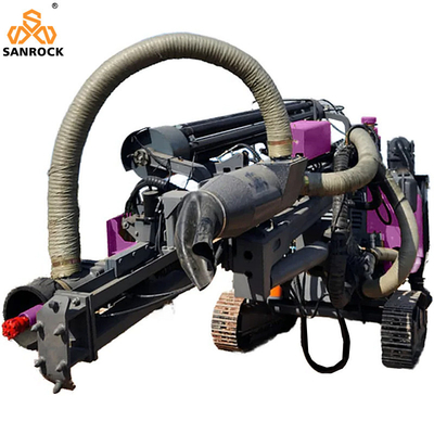Máquina de perfuração DTH de buraco rotativo de 180° Mineração Máquina de perfuração hidráulica Equipamento de perfuração integrado