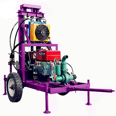 Máquina de perfuração de poços de água de alto desempenho Equipamento hidráulico de perfuração de água Máquina de perfuração de água pequena
