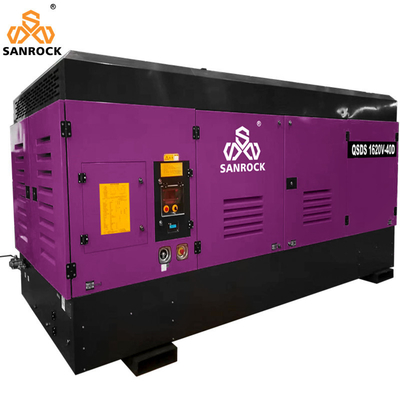 Compressor de ar de parafuso de mineração Máquina de compressor de ar de alta pressão Compressor de ar de parafuso portátil