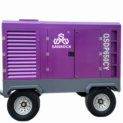 Compressor de ar de parafuso Máquina de alta pressão Compressor de parafuso de ar Compressor de poço de água Compressor de ar de diesel portátil