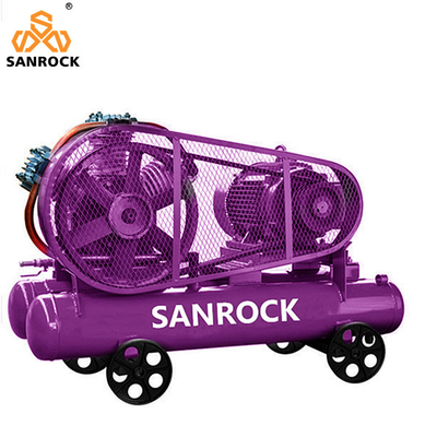 Compressor de ar movido por cinto Compressor de ar industrial de baixo ruído Compressor de ar recíproco Máquina de compressão de ar