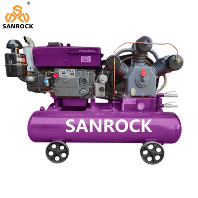 Mini compressor de ar portátil 11KW / 15KW / 18.5KW / 22KW Compressor de ar de pistão acionado por correia