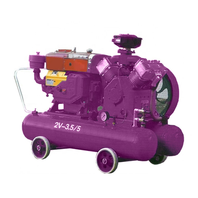 Mini compressor de ar portátil 11KW / 15KW / 18.5KW / 22KW Compressor de ar de pistão acionado por correia