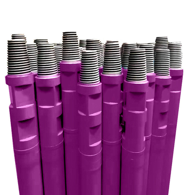 Tubo de perfuração padrão API 8mm Rod de perfuração de rocha Ferramentas de perfuração de mineração Rodas de perfuração