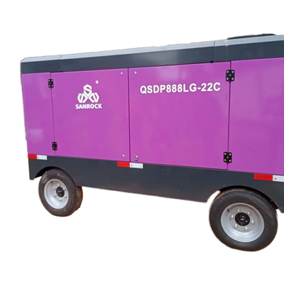 Compressor de ar de parafuso rotativo Potência 221 KW Máquina de compressor de ar de parafuso de baixo ruído
