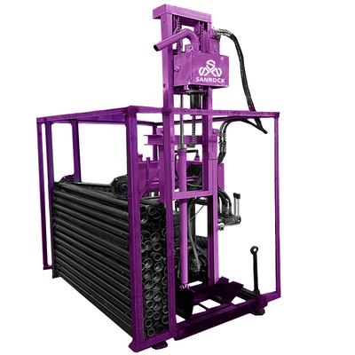 Máquina de perfuração de poços de água Máquina de perfuração de poços rotativos Equipamento portátil de perfuração de poços de água