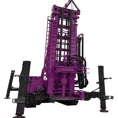 Força de elevação de poços de água 60T Poço de perfuração Crawler Equipamento de perfuração de poços de água