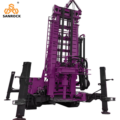 Máquina de perfuração de poços de água com bomba de lama Equipamento rotativo de perfuração de poços de água profunda Máquina de perfuração de poços de água profunda