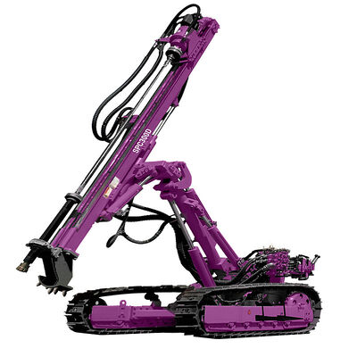 Máquina de perfuração móvel Potência da cabeça rotativa 3,7kw Máquina de perfuração de poços de pequeno porte