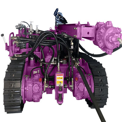 Perfuratriz Hidráulica 30m para Perfuração de Rochas com Explosivos, Máquina de Perfuração DTH, Perfuratriz sobre Esteiras