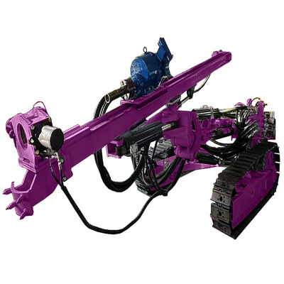 Máquina de perfuração móvel Potência da cabeça rotativa 3,7kw Máquina de perfuração de poços de pequeno porte