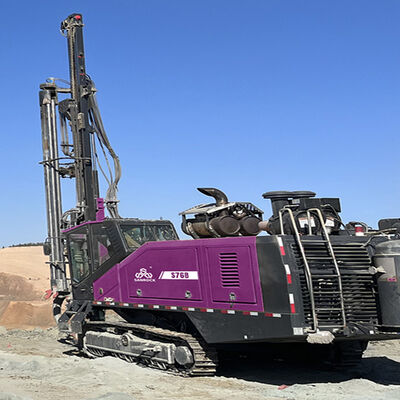 Máquina de perfuração DTH hidráulica Torque rotacional 5500N. m Máquinas de mineração Plataforma de perfuração integrada