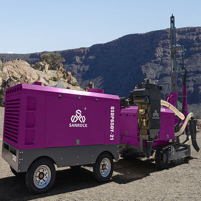 Máquina de perfuração hidráulica DTH de alta eficiência Máquina de perfuração portátil DTH de martelo
