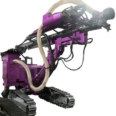 Equipamento de perfuração de buracos de grande rotação de torque de perfuração de rocha dura Máquina de perfuração DTH