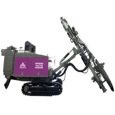 194kw integrou o equipamento da perfuração que mina a esteira rolante giratória DTH da perfuração que fura Rig Machine