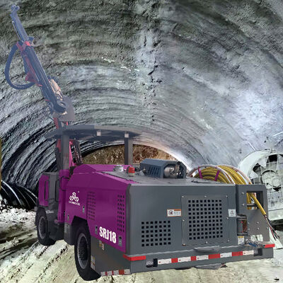 Jumbo Drilling Rig High Performance Tunnel Drilling Equipment Hydraulic Underground Drill Machine