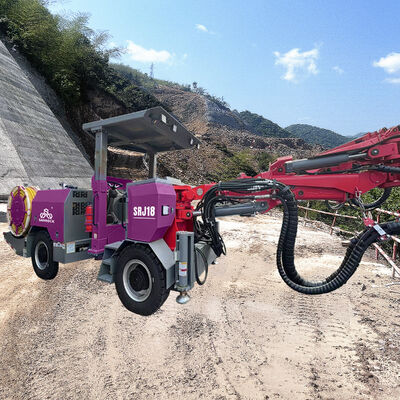 Jumbo Drilling Rig Hydraulic Tunnel Drill Machine Depth 40m Underground Borehole Drilling Rig