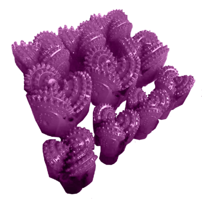 Brocas de perfuração diamantadas com vedação de borracha para brocas tricônicas para a indústria de petróleo e gás