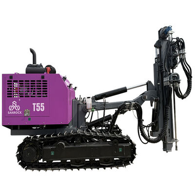 Top Hammer Drilling Machine High Efficiency Blast Hole Drill Rigs Portable Small Drilling Rig