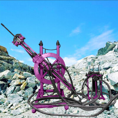 Equipamento de perfuração pneumática para estabilização de taludes, perfuração de furos de sondagem, mineração e perfuração DTH