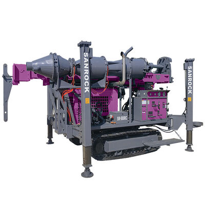 Sonda de Perfuração Hidráulica de Núcleo, Sonda de Perfuração de Circulação Reversa, Máquina de Perfuração para Engenharia Geotécnica