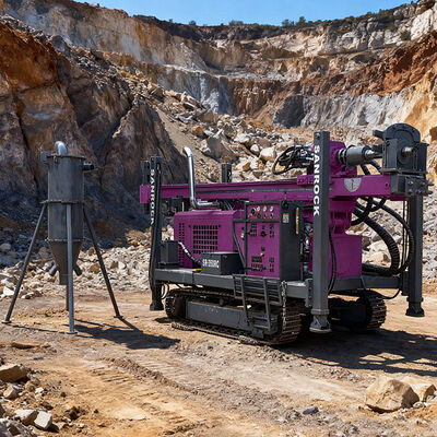 Máquina de perfuração de cruzamento de potência 129KW Máquina de perfuração RC de circulação reversa