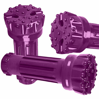 Broca DTH DHD380 203mm Ferramentas de Perfuração para Rochas Duras Broca de Martelo DTH de Alta Pressão de Ar