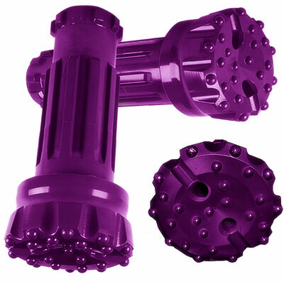 Broca DTH DHD380 203mm Ferramentas de Perfuração para Rochas Duras Broca de Martelo DTH de Alta Pressão de Ar
