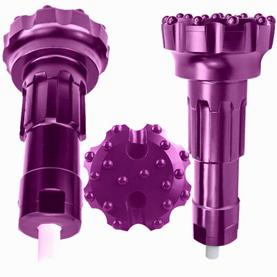 Alta pressão de ar DTH martelo Bit Mineração Blast Hole Perfuração Rocha Perfuração Bit Botão Perfuração Bit