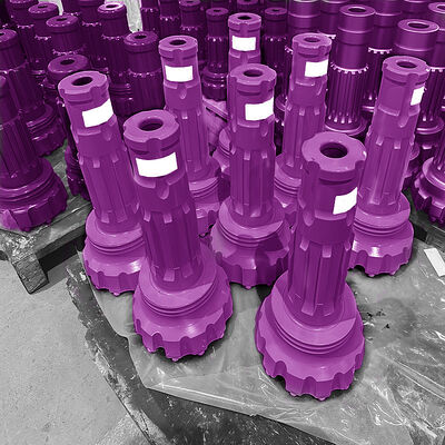 Furação de poços de rocha dura Ferramentas de perfuração de poços de água Alta pressão do vento Furação de botões