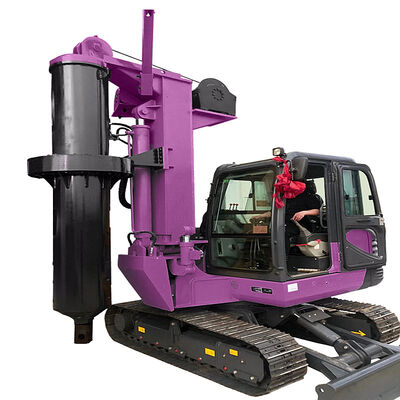 Máquina de perfuração hidráulica rotativa Rodoviária Engenharia Municipal Máquina de construção Máquina de perfuração portátil