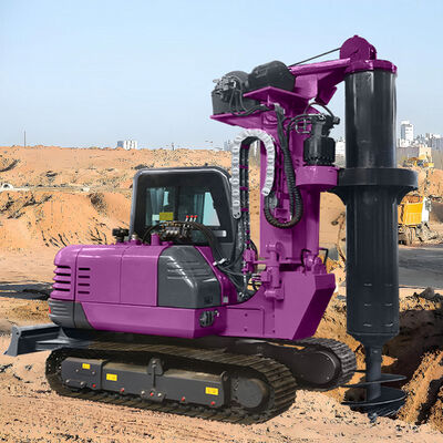 Máquina de perfuração hidráulica rotativa Rodoviária Engenharia Municipal Máquina de construção Máquina de perfuração portátil