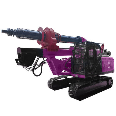 Máquina de perfuração rotativa Velocidade rotativa 17-45r/min Fundação Máquinas de construção Máquina de perfuração rotativa portátil