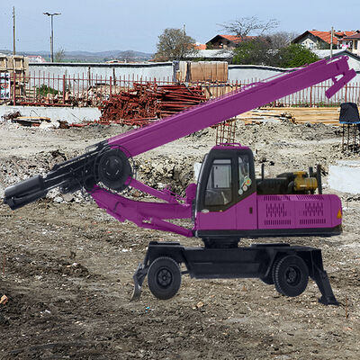 110 kW Diesel Rotary Boring Hole Drilling Machinery Construction Work Fundation Drilling Rig