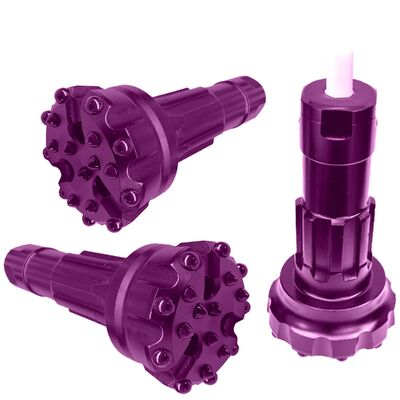 DTH Hammer Button Bit Excelente estabilidade do buraco e retidão Pedreira de mineração DTH Bits de perfuração