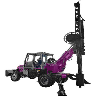 Máquina de perfuração hidráulica rotativa ponte cais máquinas de construção automação máquina de perfuração rotativa