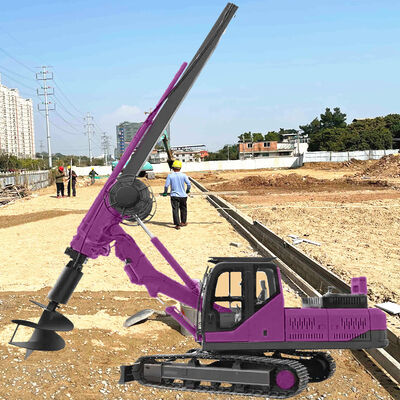 Sonda Rotativa Profundidade do Furo 20m Equipamento de Perfuração para Construção Rodoviária e Municipal Sonda de Perfuração Portátil