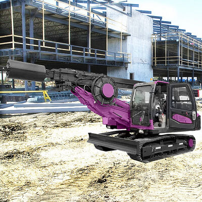 Máquina de Perfuração de Furos Hidráulica para Construção de Fundações com Equipamento de Perfuração Rotativa