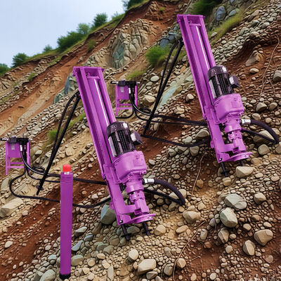 Máquina de perfuração de mineração de alta eficiência de fracturação e penetração de rocha