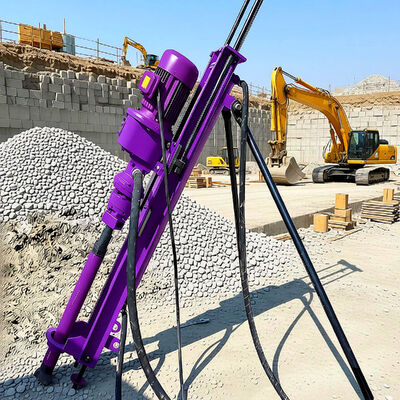 Máquina de perfuração de mineração de alta eficiência de fracturação e penetração de rocha