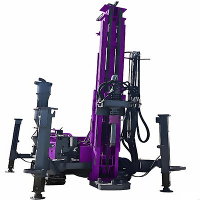 Máquina de perfuração hidráulica da esteira rolante do equipamento de perfuração do núcleo do poder 132KW do equipamento de perfuração de circulação reversa