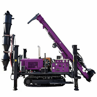 Máquina de perfuração hidráulica da esteira rolante do equipamento de perfuração do núcleo do poder 132KW do equipamento de perfuração de circulação reversa